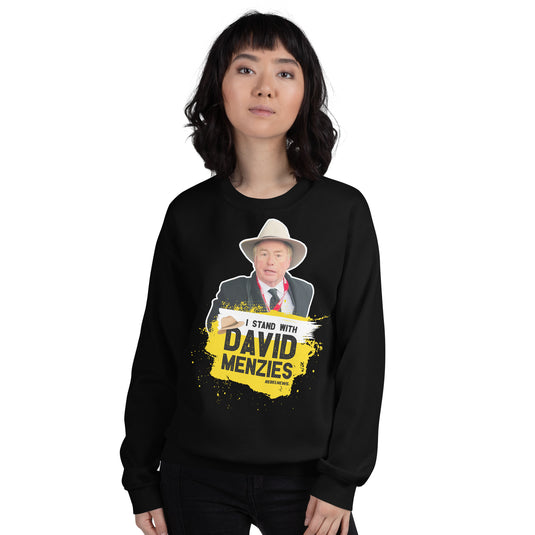 I Stand With David Unisex Sweatshirt