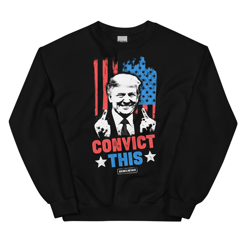 Load image into Gallery viewer, Trump Convict This Unisex Sweatshirt
