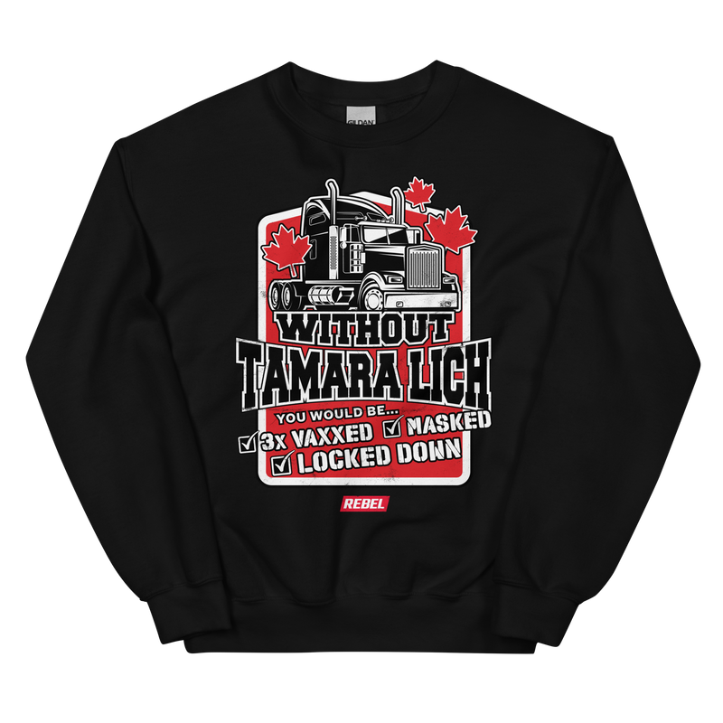 Load image into Gallery viewer, Without Tamara Unisex Sweatshirt
