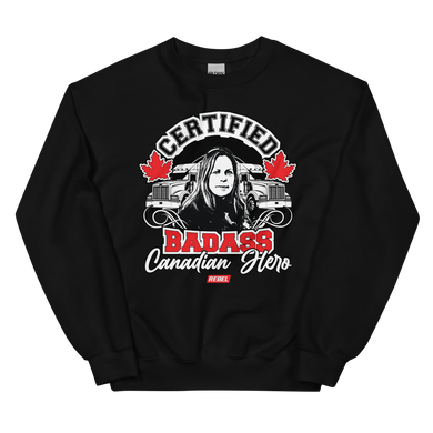 Certified Badass Tamara Unisex Sweatshirt