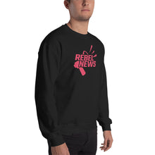Load image into Gallery viewer, Rebel News Horn Logo- Unisex Crew Neck
