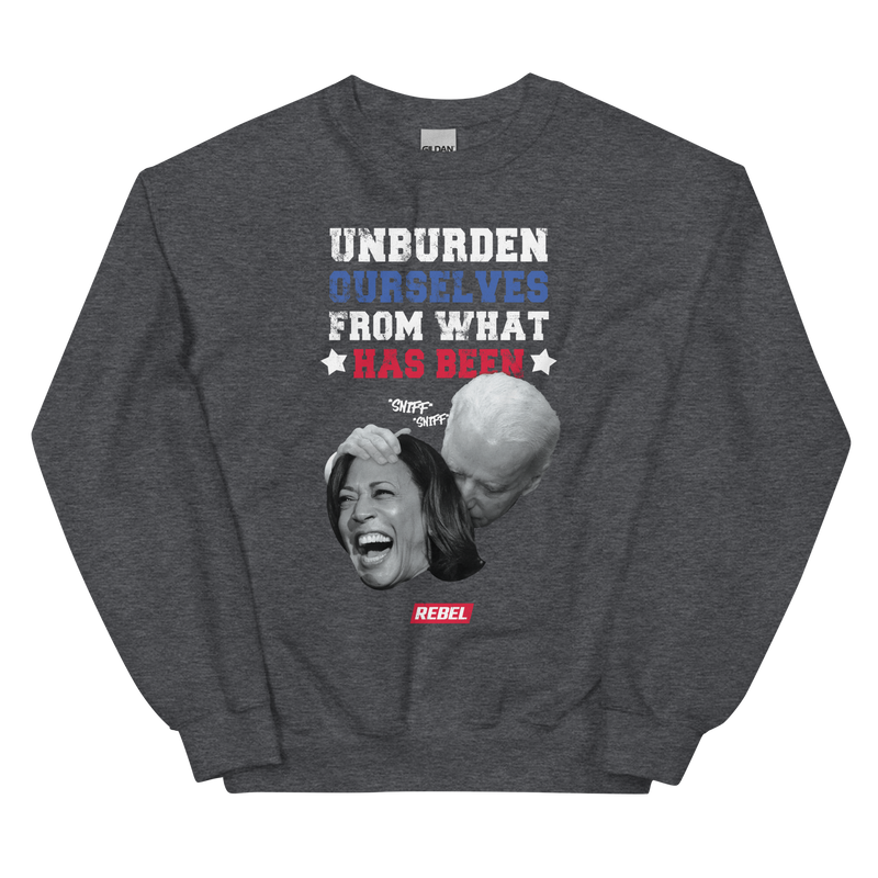 Load image into Gallery viewer, Unburden Ourselves Unisex Sweatshirt
