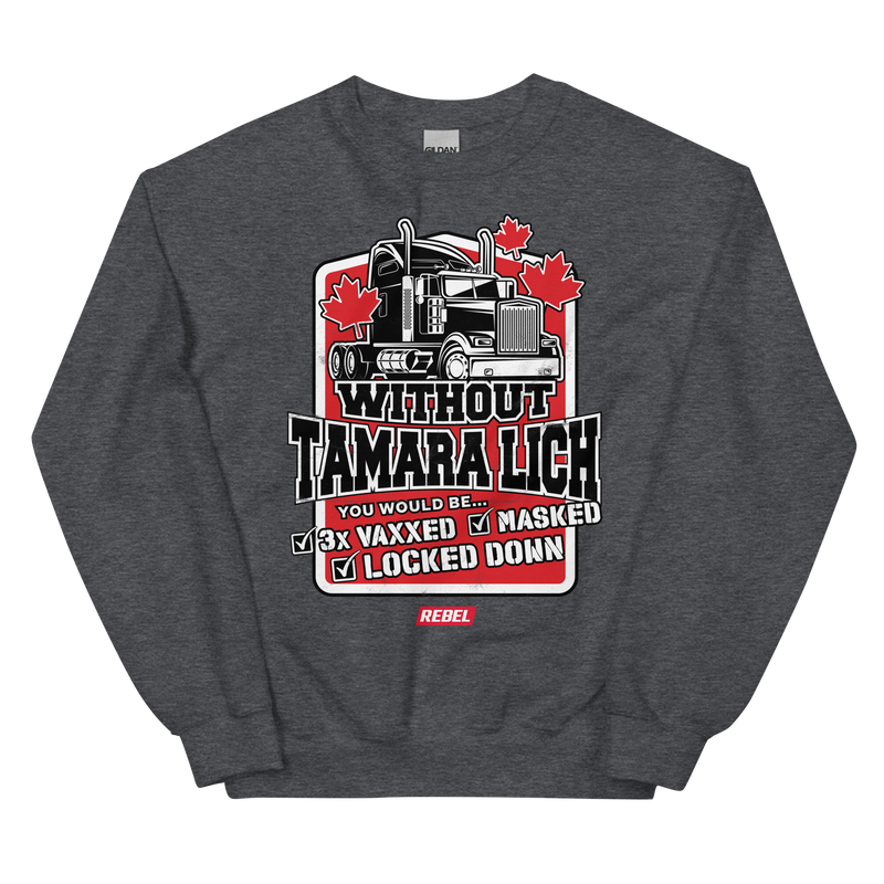 Load image into Gallery viewer, Without Tamara Unisex Sweatshirt
