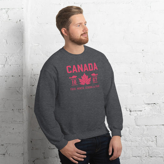 True North Strong and Free Unisex Sweatshirt