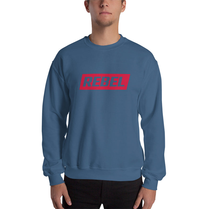 Load image into Gallery viewer, REBEL Logo Unisex Sweatshirt
