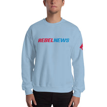 Load image into Gallery viewer, Rebel News Typography Logo- Unisex Crew Neck
