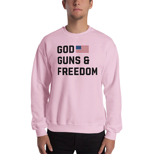 God, Guns & Freedom America Unisex Sweatshirt