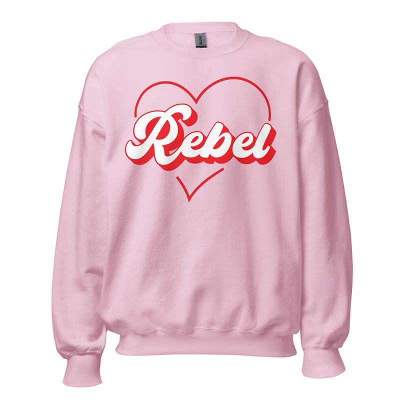 Load image into Gallery viewer, Rebel At Heart Unisex Sweatshirt
