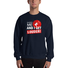 Load image into Gallery viewer, Silence Me And I Get Louder Rebel- Unisex Crew Neck
