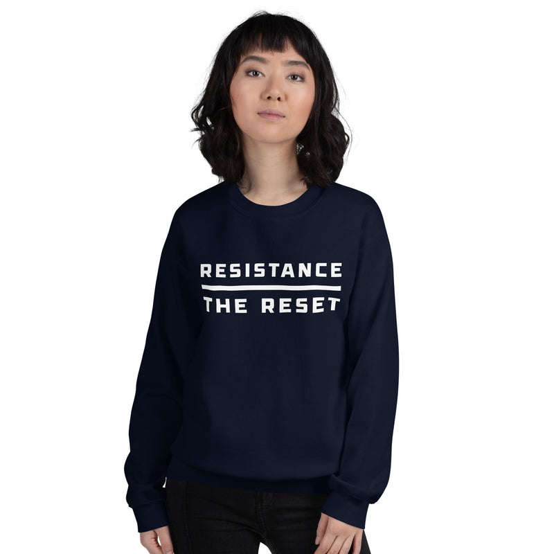 Load image into Gallery viewer, Resistance Over the Reset Unisex Sweatshirt
