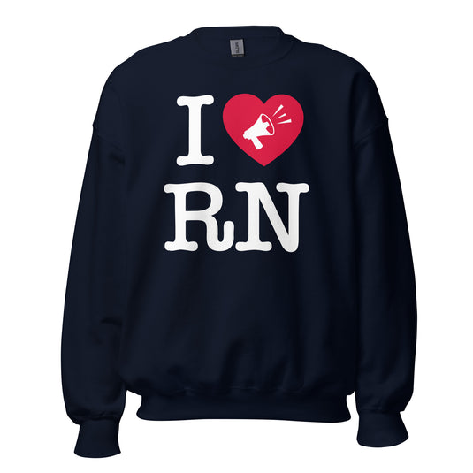 I Heart R.N. Unisex Sweatshirt