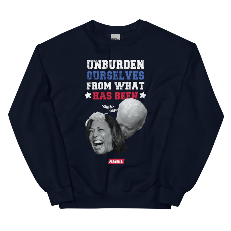 Load image into Gallery viewer, Unburden Ourselves Unisex Sweatshirt
