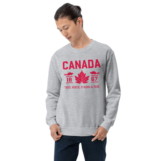 True North Strong and Free Unisex Sweatshirt