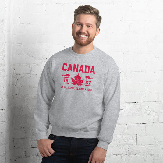 True North Strong and Free Unisex Sweatshirt