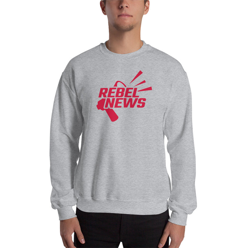 Load image into Gallery viewer, Rebel News Horn Logo Unisex Sweatshirt
