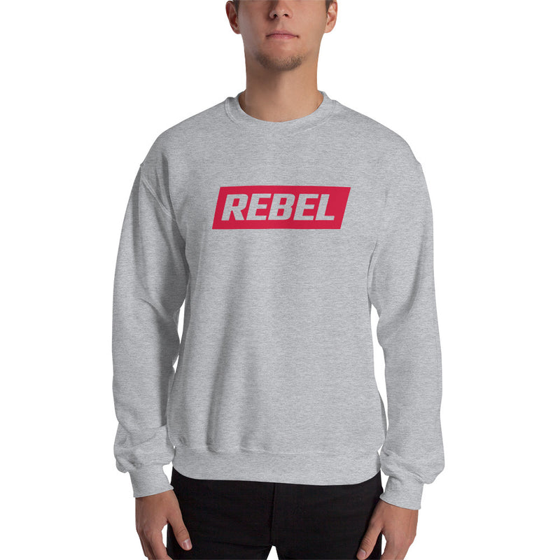 Load image into Gallery viewer, REBEL Logo Unisex Sweatshirt
