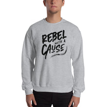 Load image into Gallery viewer, Rebel With A Cause Grunge- Unisex Crew Neck
