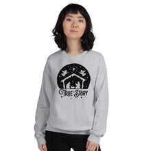 Load image into Gallery viewer, True Story Nativity- Unisex Crew Neck
