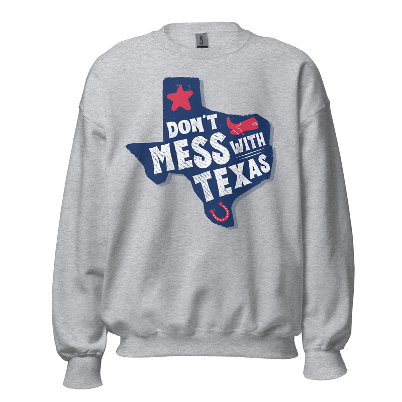 Load image into Gallery viewer, Don&#39;t Mess With Texas Unisex Sweatshirt
