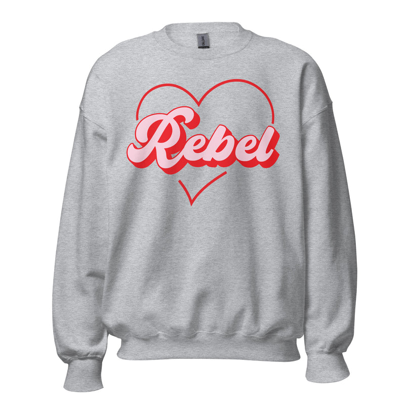 Load image into Gallery viewer, Rebel At Heart Unisex Sweatshirt
