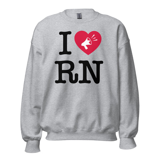 I Heart R.N. Unisex Sweatshirt