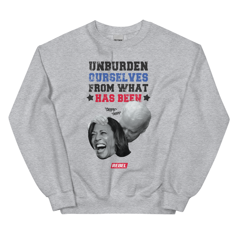 Load image into Gallery viewer, Unburden Ourselves Unisex Sweatshirt
