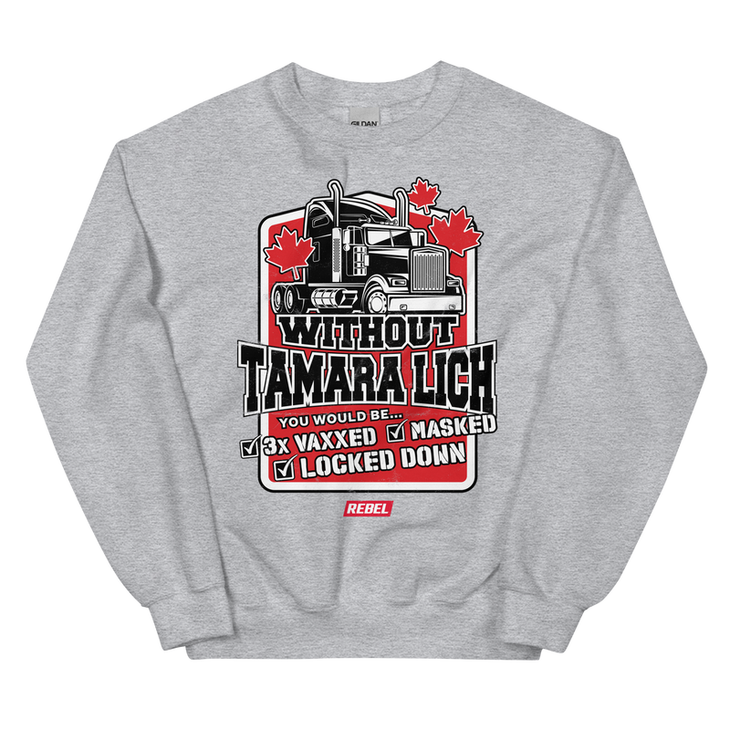 Load image into Gallery viewer, Without Tamara Unisex Sweatshirt
