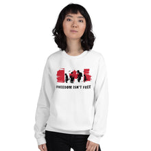 Load image into Gallery viewer, Freedom Isn&#39;t Free Canada-Unisex Crew Neck
