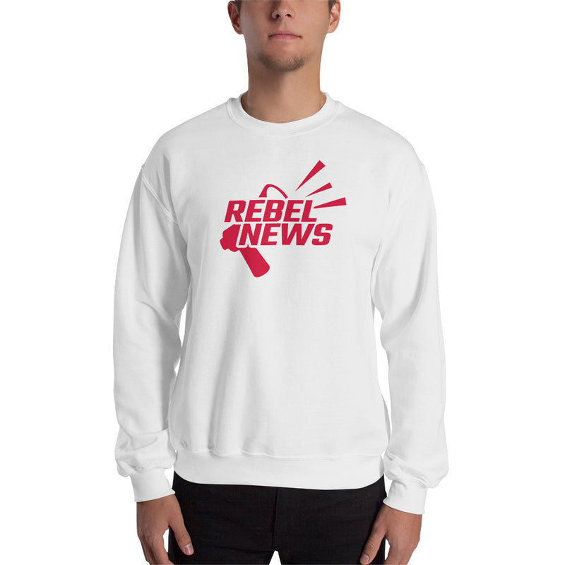 Load image into Gallery viewer, Rebel News Horn Logo Unisex Sweatshirt
