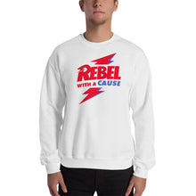 Load image into Gallery viewer, Rebel With A Cause Lightning- Unisex Crew Neck
