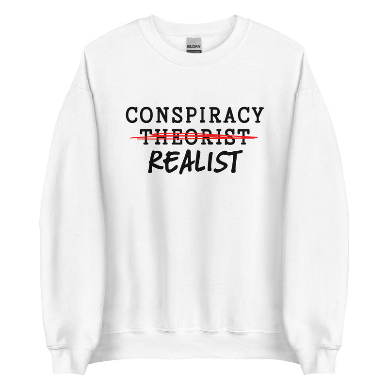 Load image into Gallery viewer, Conspiracy Realist Unisex Sweatshirt
