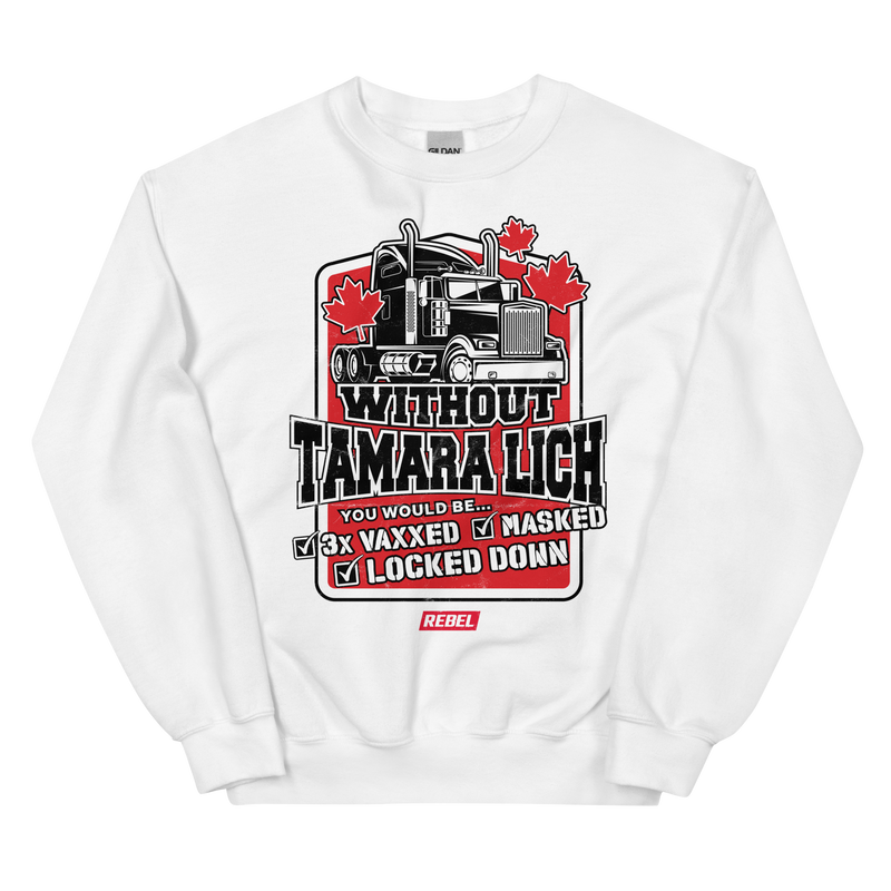 Load image into Gallery viewer, Without Tamara Unisex Sweatshirt
