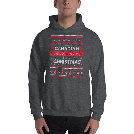 Canadian Christmas Unisex Hoodie