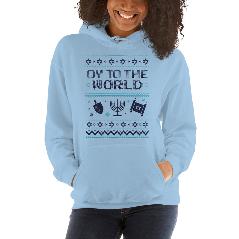 Load image into Gallery viewer, Oy To The World- Unisex Hoodie
