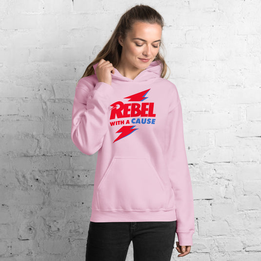 Rebel With A Cause Lightning- Unisex Hoodie