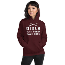 Load image into Gallery viewer, Girls Just Wanna Have Guns-Unisex Hoodie
