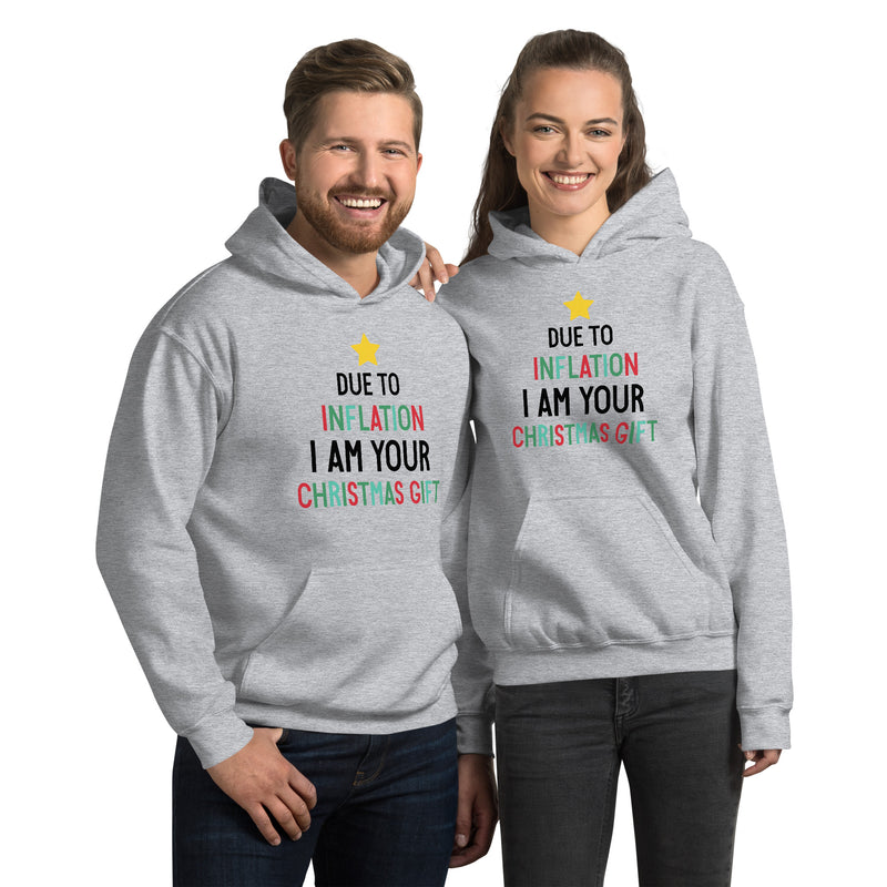 Load image into Gallery viewer, Due To Inflation I Am Your Christmas Gift- Unisex Hoodie
