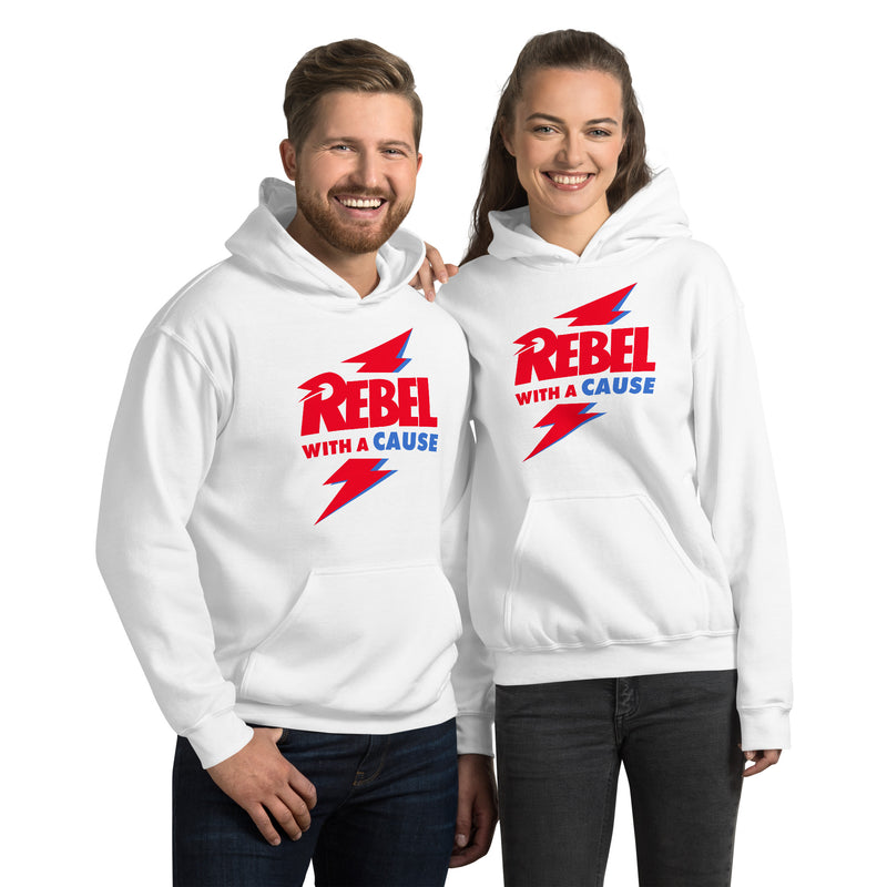 Load image into Gallery viewer, Rebel With A Cause Lightning- Unisex Hoodie
