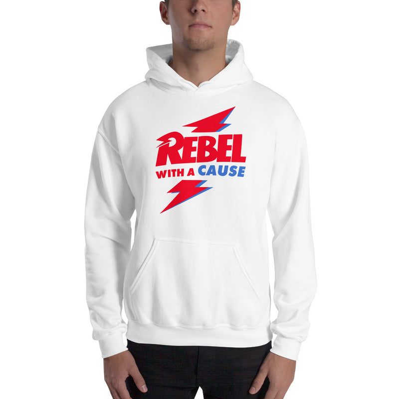 Load image into Gallery viewer, Rebel With A Cause Lightning- Unisex Hoodie
