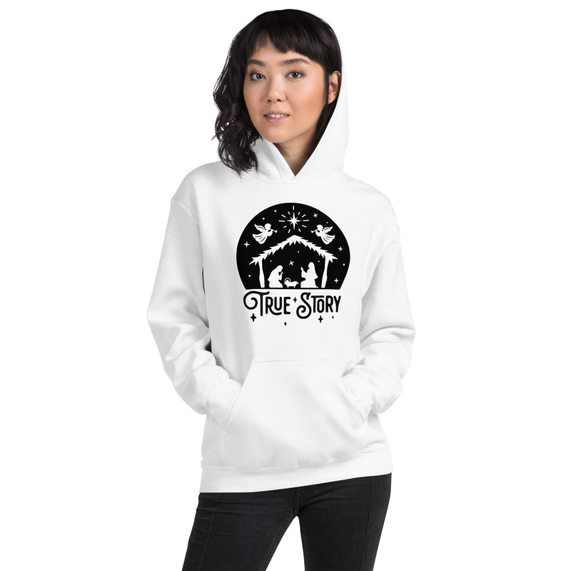 Load image into Gallery viewer, True Story Nativity Unisex Hoodie
