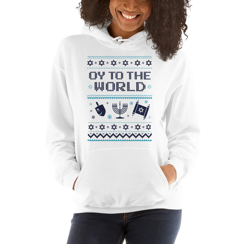 Load image into Gallery viewer, Oy To The World- Unisex Hoodie
