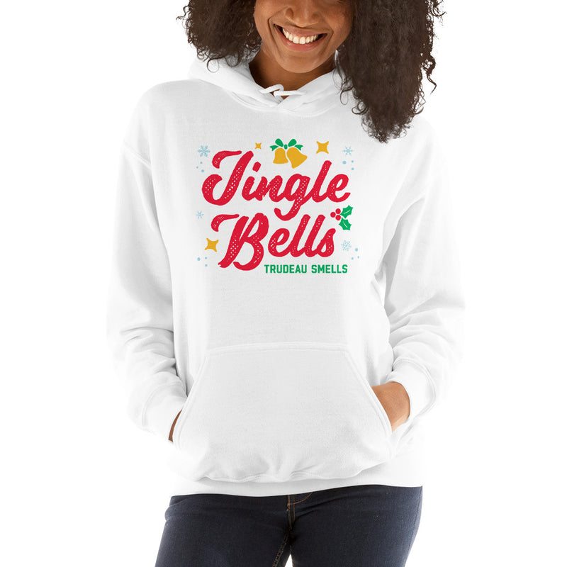 Load image into Gallery viewer, Jingle Bells Trudeau Smells-Unisex Hoodie
