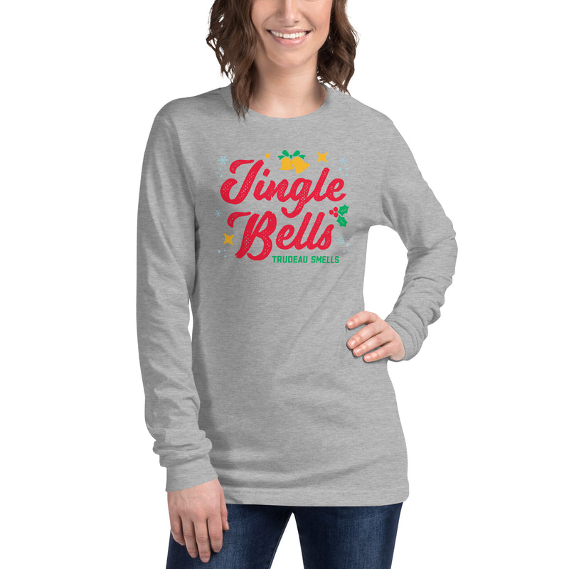 Load image into Gallery viewer, Jingle Bells Trudeau Smells- Unisex Long Sleeve Shirt
