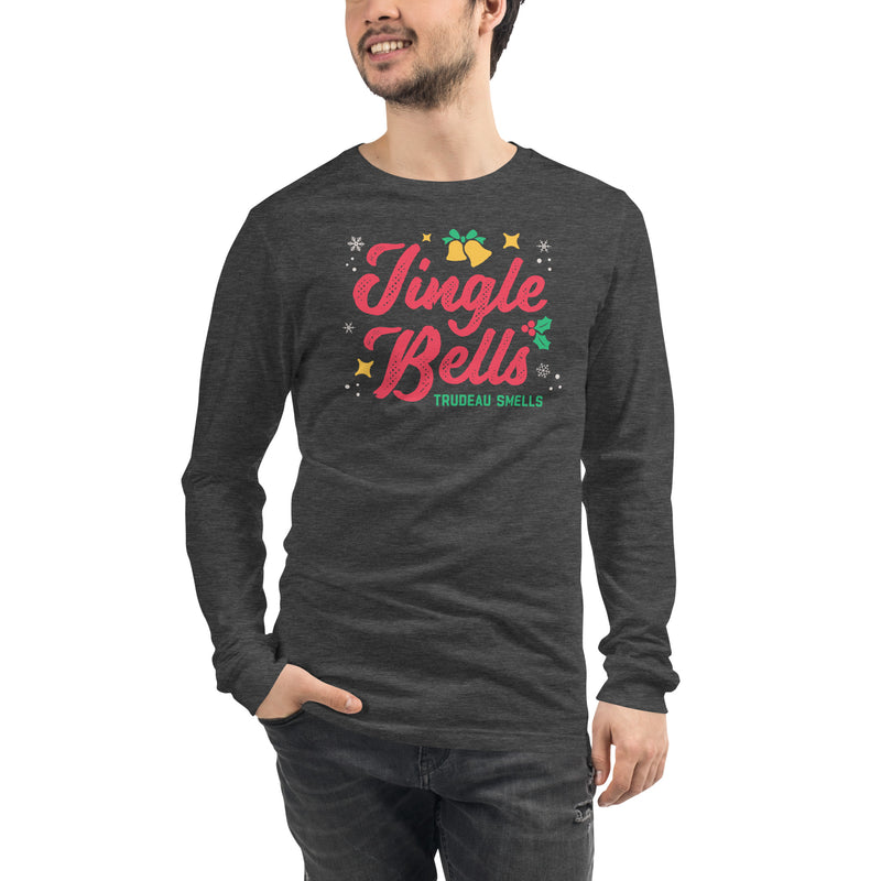 Load image into Gallery viewer, Jingle Bells Trudeau Smells- Unisex Long Sleeve Shirt
