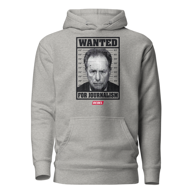 Load image into Gallery viewer, Wanted For Journalism Unisex Hoodie
