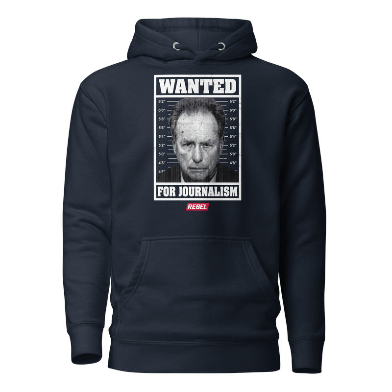 Load image into Gallery viewer, Wanted For Journalism Unisex Hoodie
