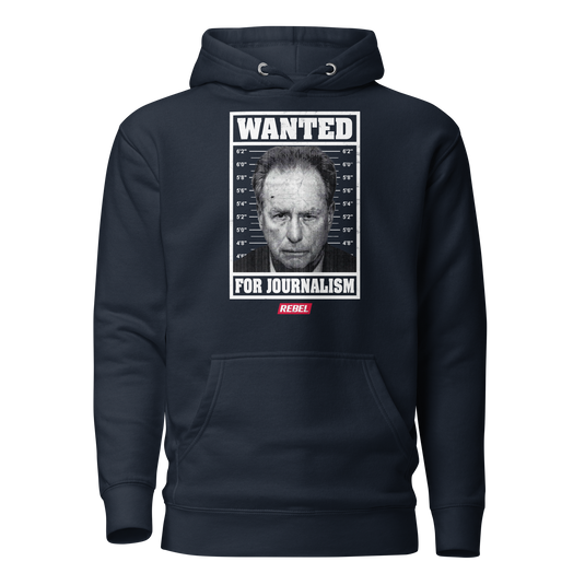 Wanted For Journalism Unisex Hoodie