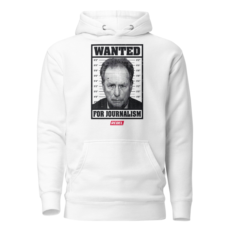 Load image into Gallery viewer, Wanted For Journalism Unisex Hoodie
