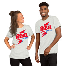 Load image into Gallery viewer, Rebel With A Cause Lightning- Unisex T-Shirt
