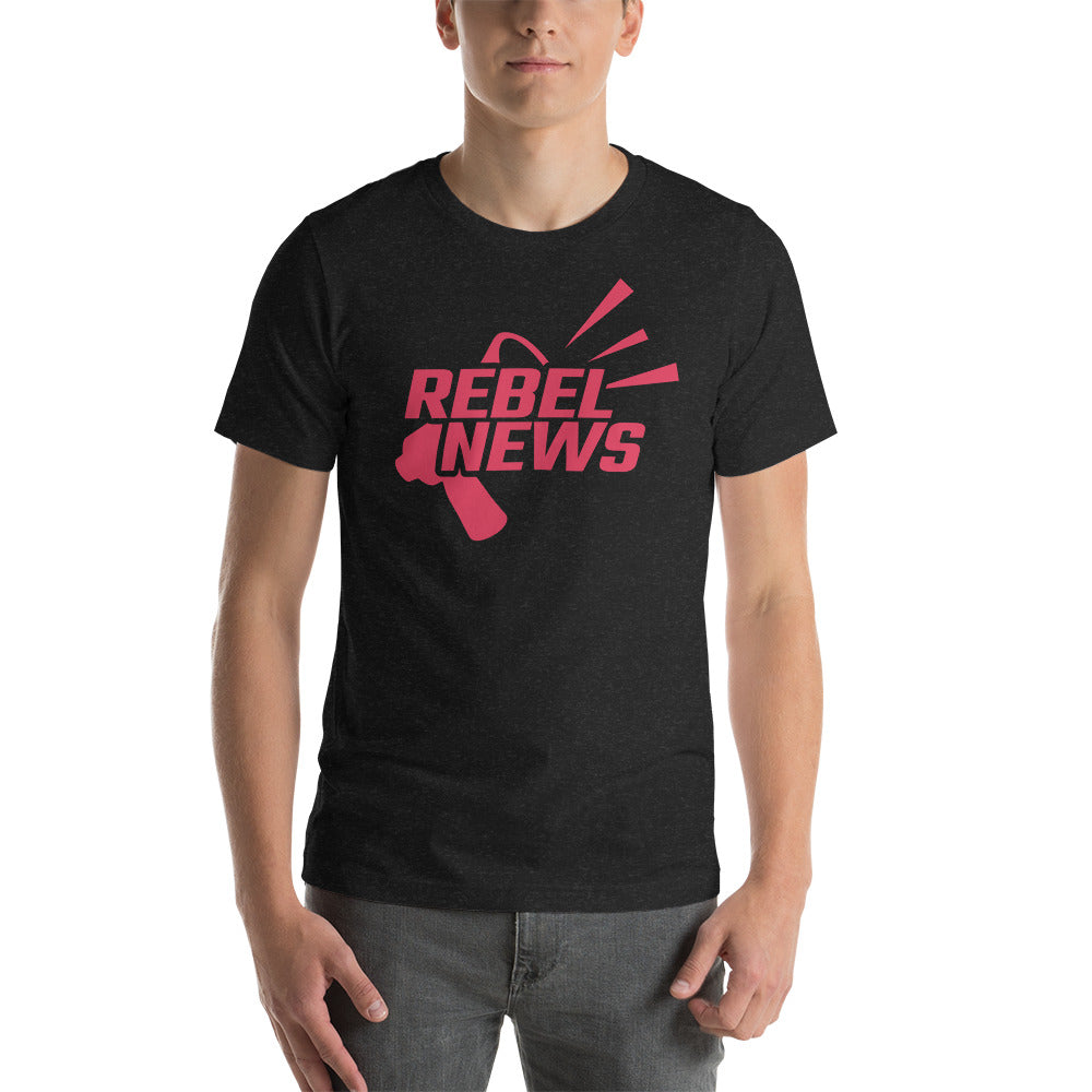 Rebel News Horn Logo- Unisex T-Shirt